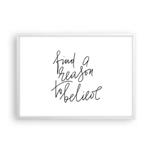 Poszter fekete keretben - Ez lehetséges - 70x50 cm