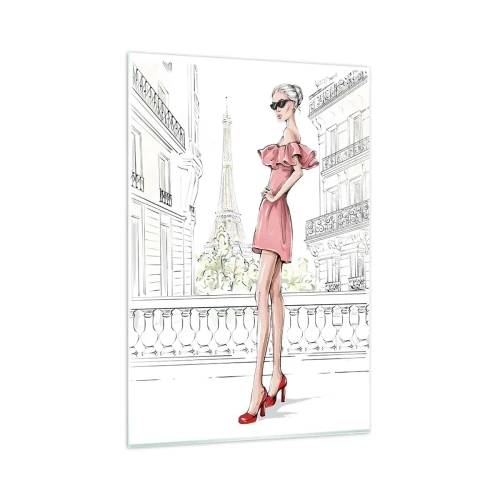 Üveg kép - Divatművészet - 80x120 cm