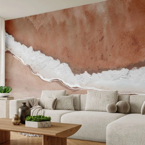 Fotótapéta Premium Canvas - A föld színeiben - Él, Homok, Strand - 100x70 cm