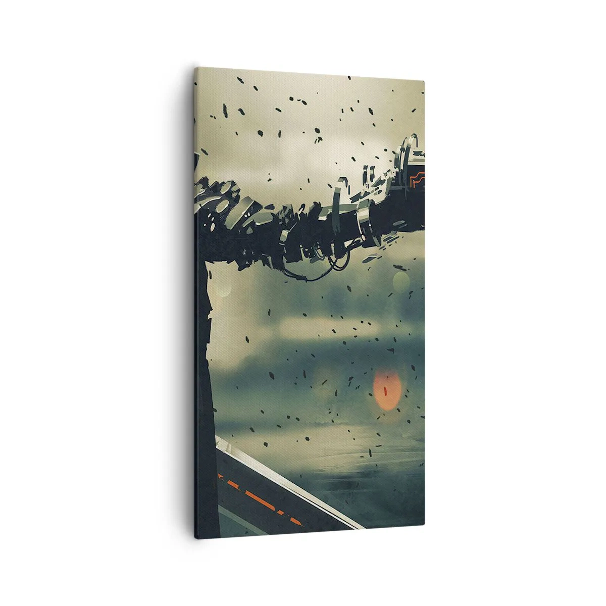 Vászonkép - Halálos fegyver – A saját Terminátor - 55x100 cm