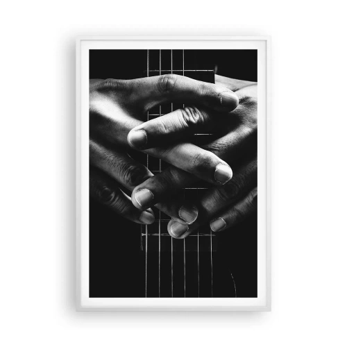 Poszter fekete keretben - Művész imája - 70x100 cm