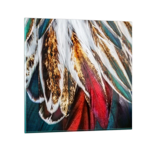 Üveg kép - A repülés titkai - 30x30 cm