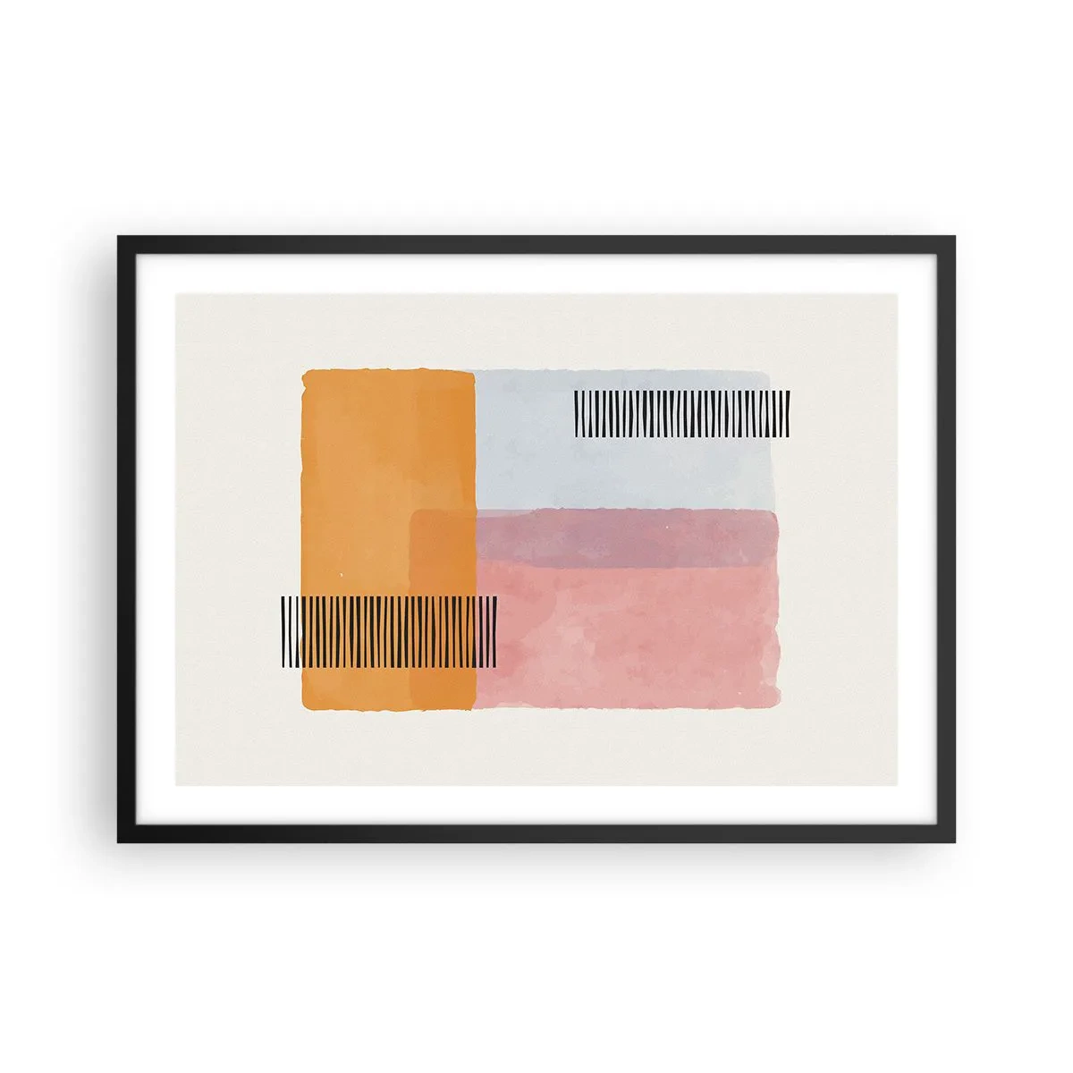 Poszter fehér keretben - Saroktól sarokig - 70x50 cm