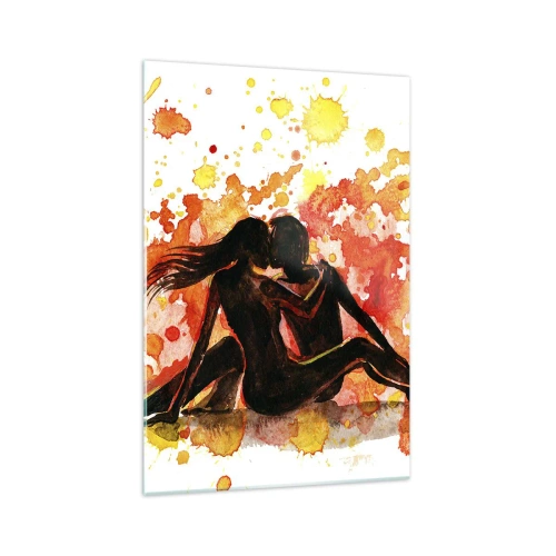 Üveg kép - És világosság lett - 70x100 cm