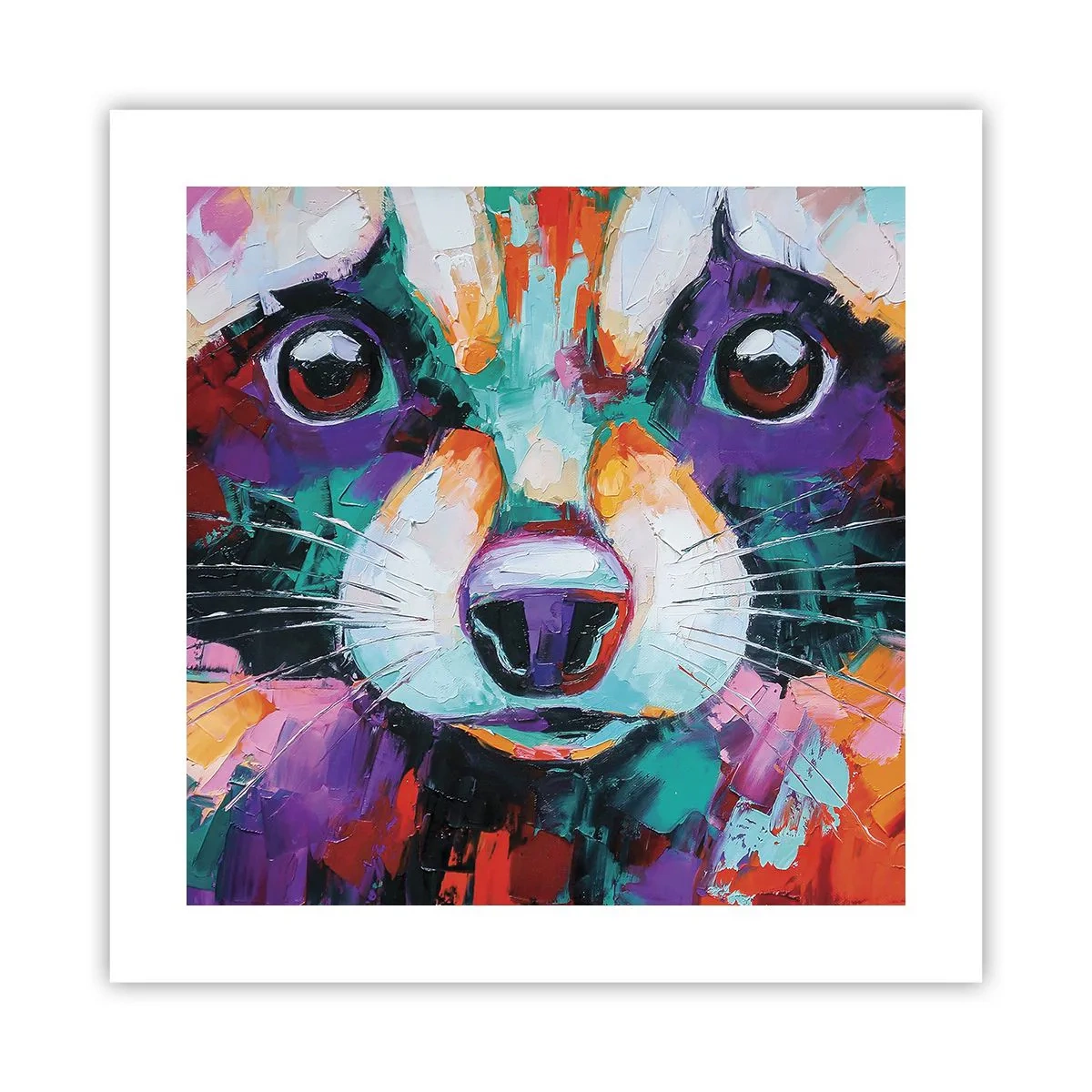 Poszter - Csak jó érzelmek - 40x40 cm