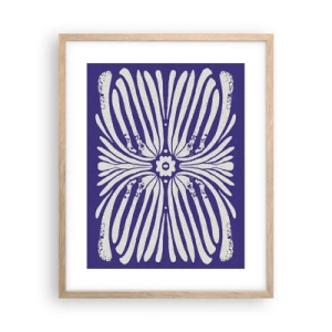 Poszter világos tölgy keretben - Etnikai inspirációk - 40x50 cm