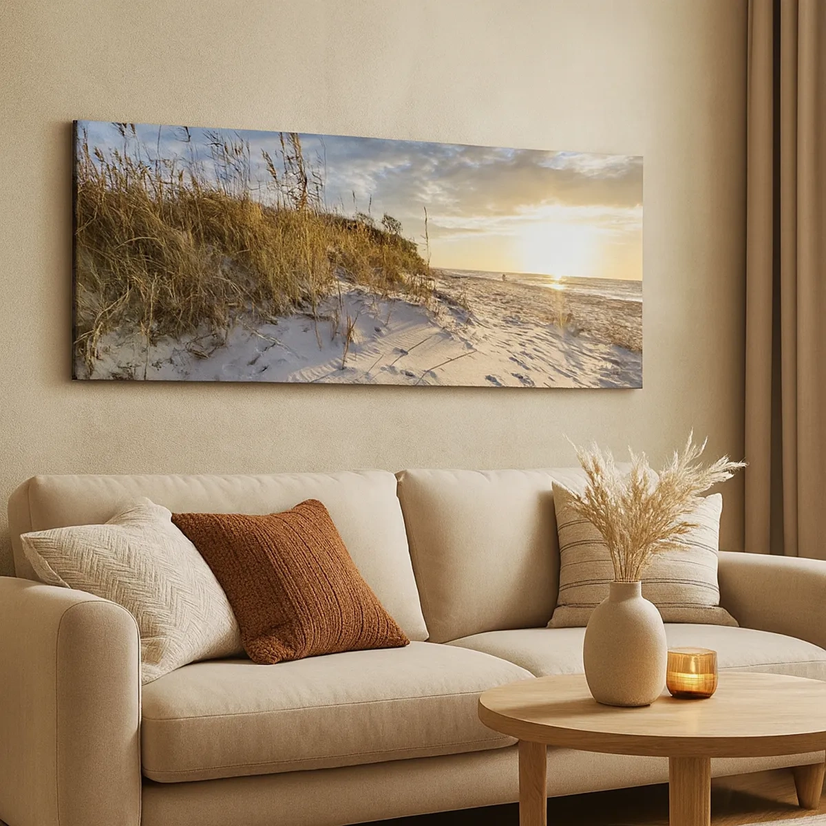 Vászonkép - Meghívás egy sétára - 30x30 cm