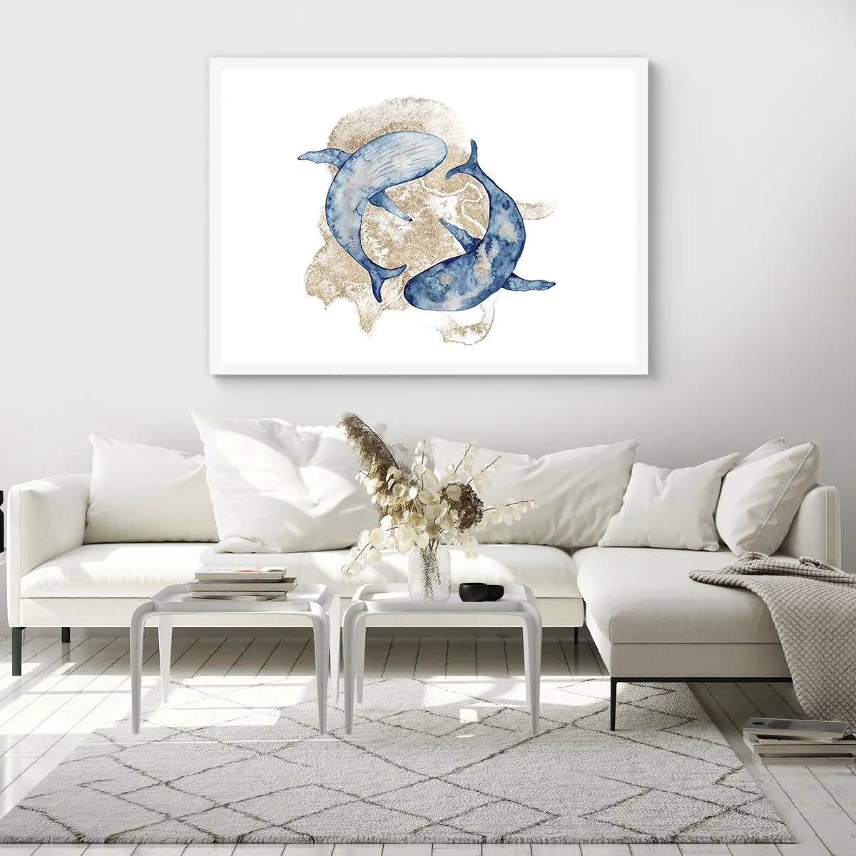 Poszter fekete keretben - Barátság vagy szerelem? - 100x70 cm