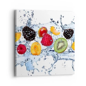 Vászonkép - Játsz velünk - 30x30 cm