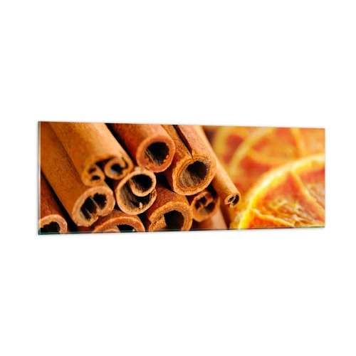 Üveg kép - Érzed az aromát? - 90x30 cm