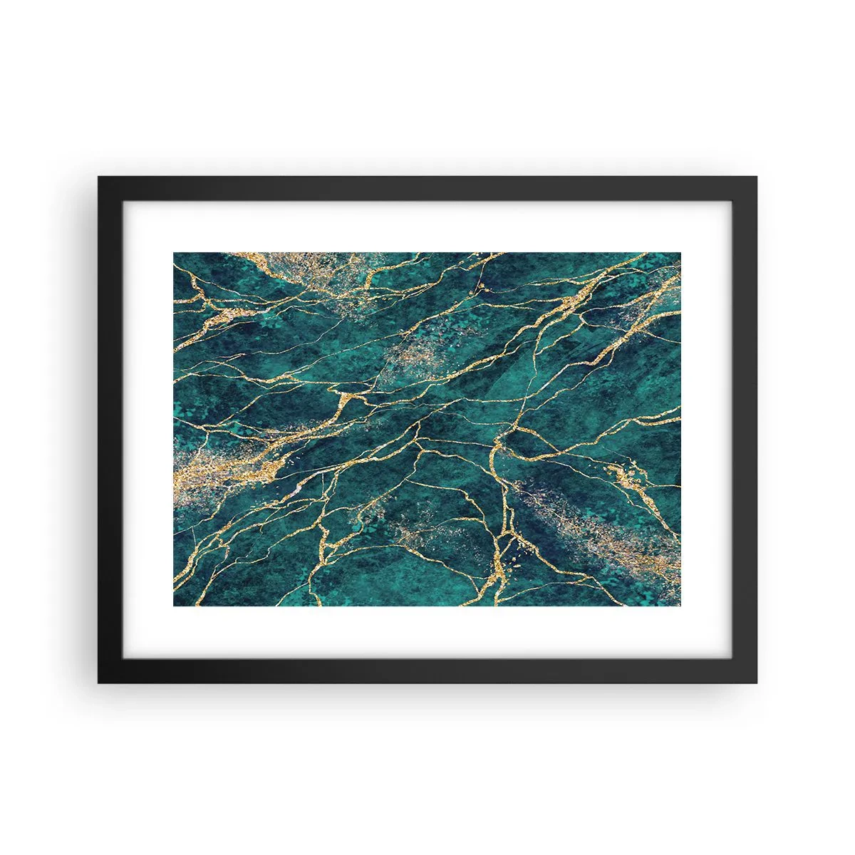 Poszter fehér keretben - Aranybánya - 40x30 cm