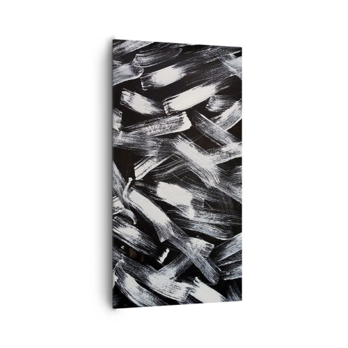 Vászonkép - Absztrakció az ipari szellemben - 65x120 cm