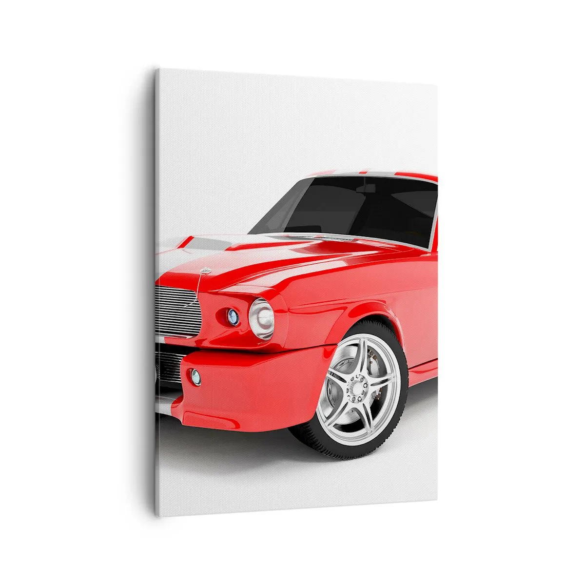 Vászonkép - Mustang olyan gyors, mint a szél - 50x70 cm