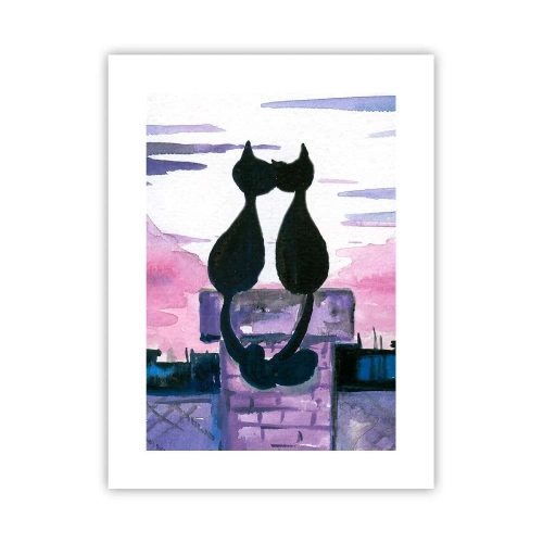 Poszter - Rendez-vous a holdfénynél - 30x40 cm