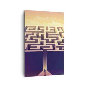 Vászonkép - Döntés ideje - 80x120 cm