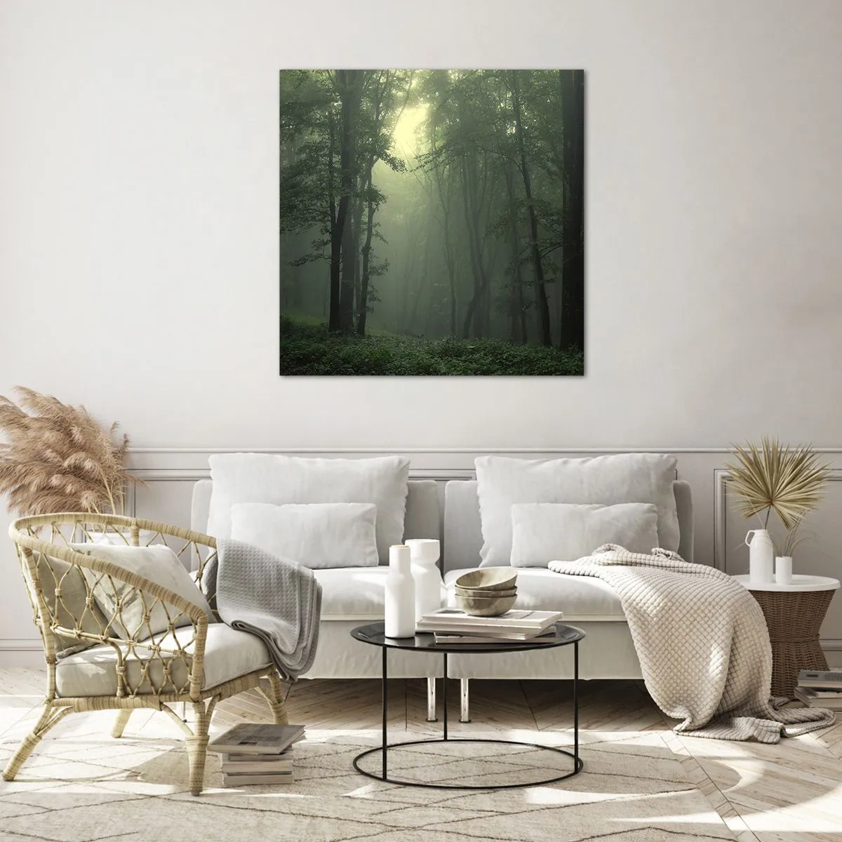 Üveg kép - Mielőtt felébred - 40x40 cm