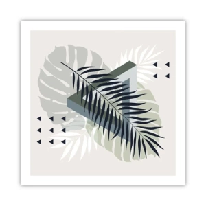 Poszter - Természet és geometria – két rend? - 60x60 cm