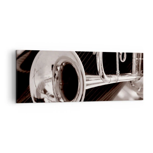 Vászonkép - Zenei utazás az 1930-as évekbe - 140x50 cm