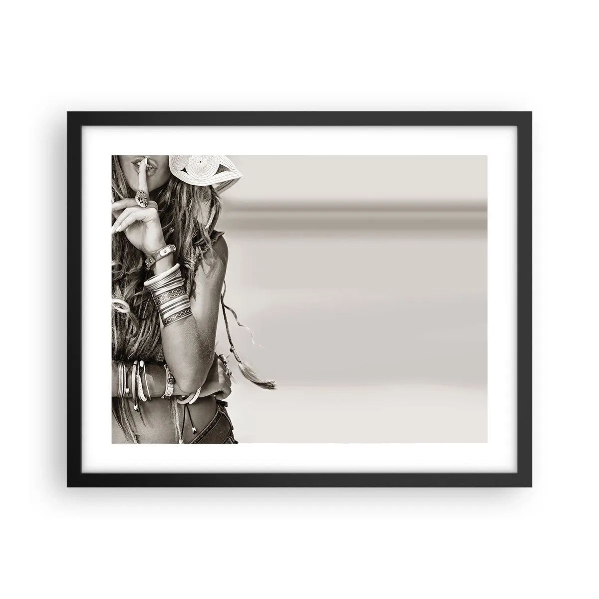 Poszter fehér keretben - Mint egy leány - 50x40 cm