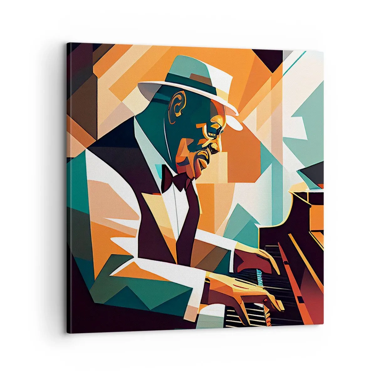 Vászonkép - Minden, ami jazz - 60x60 cm