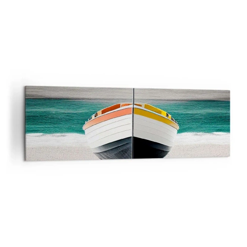 Vászonkép - A maga helyén - 160x50 cm