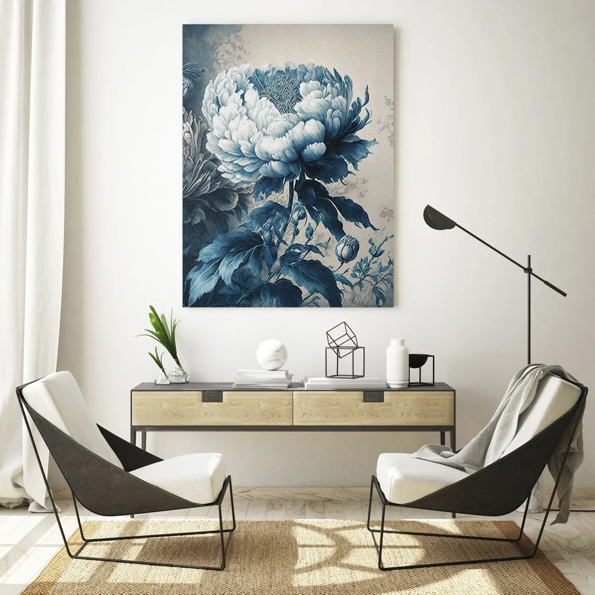 Üveg kép - Egy jól összeillő pár - 50x70 cm
