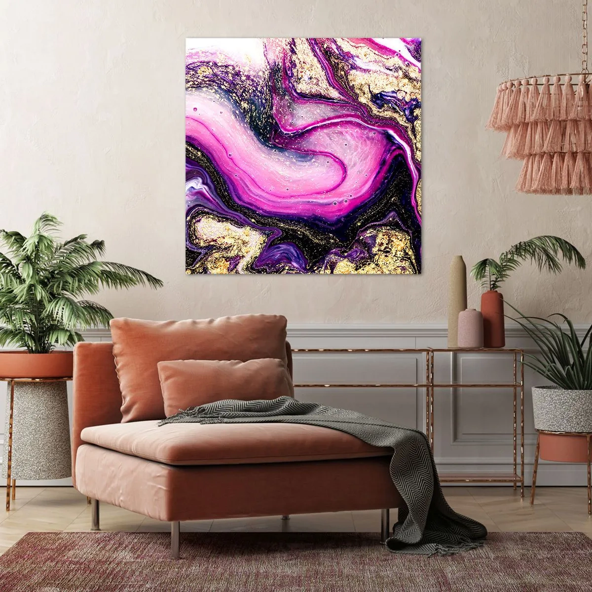 Vászonkép - Egy pillanat a kulisszák mögött - 60x60 cm