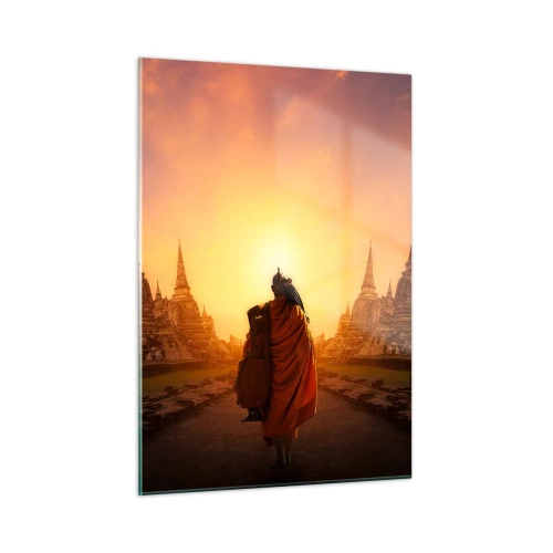 Üveg kép - Nyugalomban a végtelenségen át - 50x70 cm