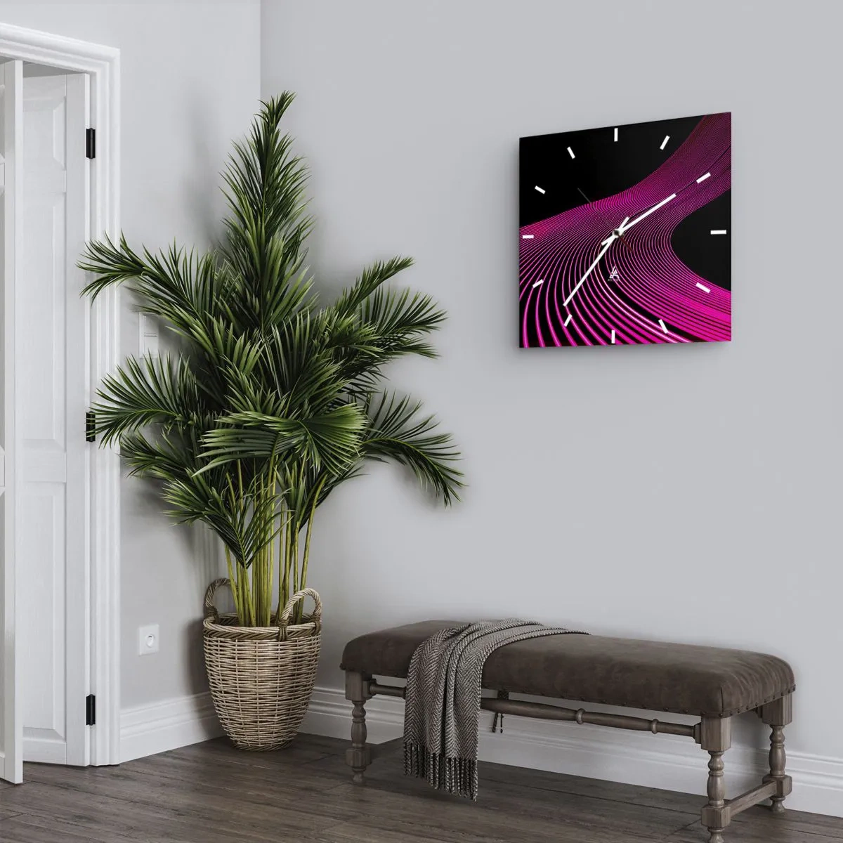 Falióra, Óra - A fény sugárútján - 40x40 cm