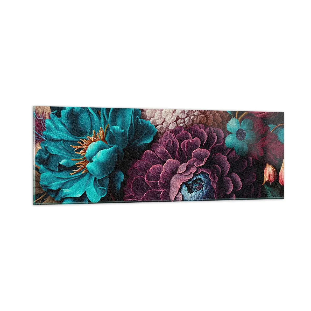 Üveg kép - A természet bőségében - 90x30 cm