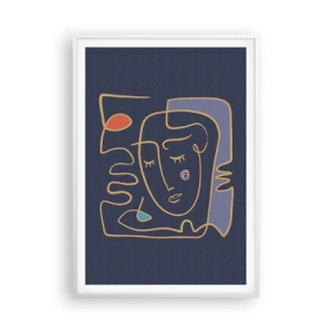 Poszter fekete keretben - Álmodozásban - 70x100 cm