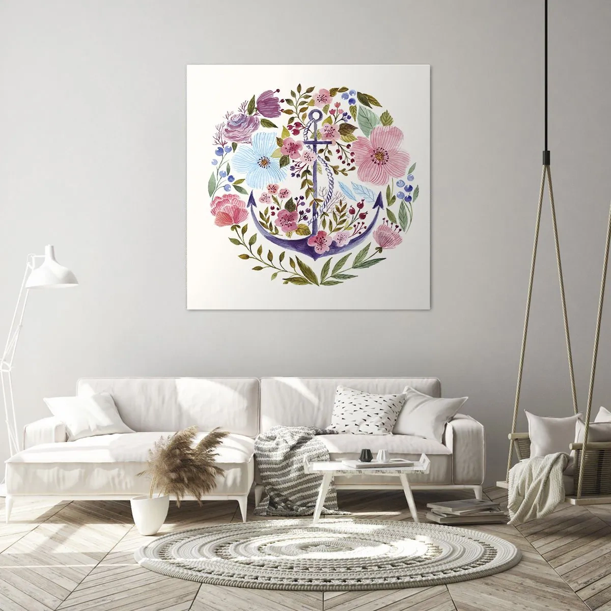 Vászonkép - Egy tengerész jó éjszakai alvása - 50x50 cm