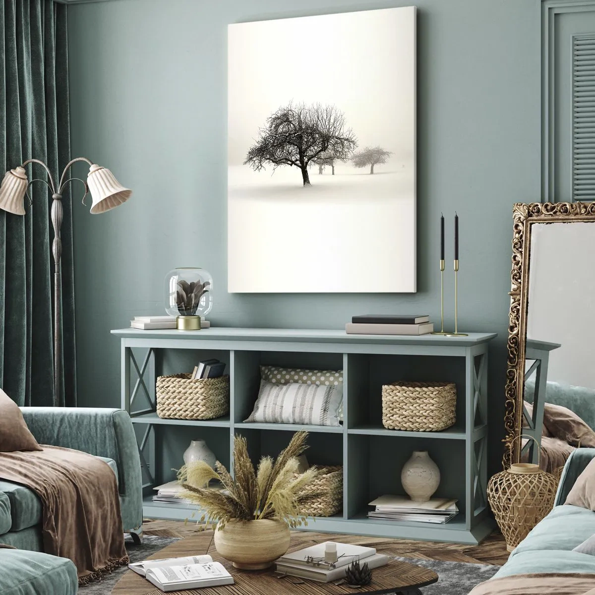 Vászonkép - Téli álom - 55x100 cm