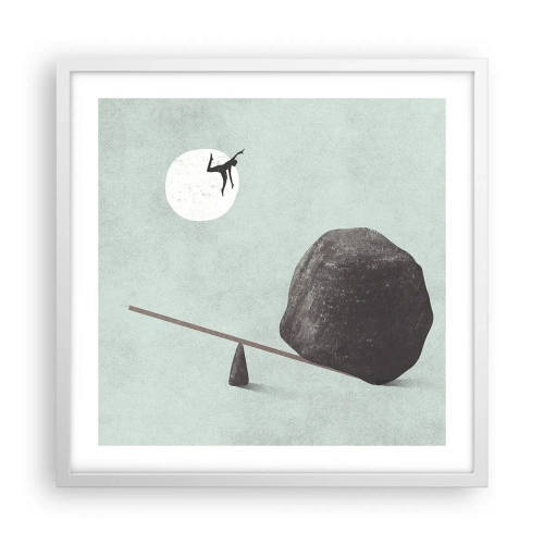 Poszter fekete keretben - Valóra vált álom. - 50x50 cm