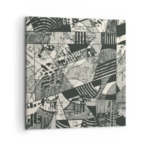 Vászonkép - A jelenkor dinamikája - 50x50 cm