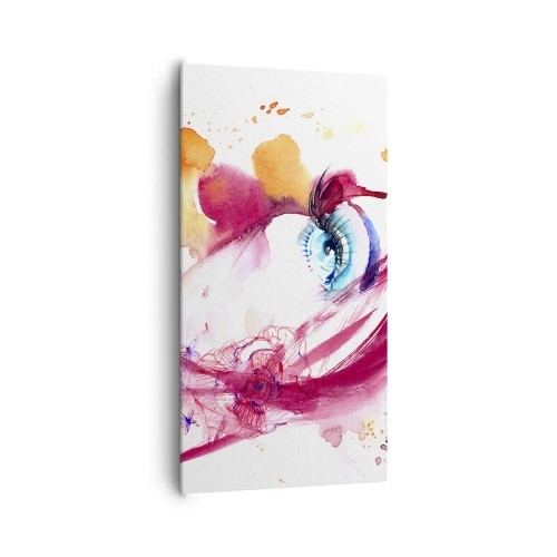 Vászonkép - A világ a közelségben virágzik - 65x120 cm