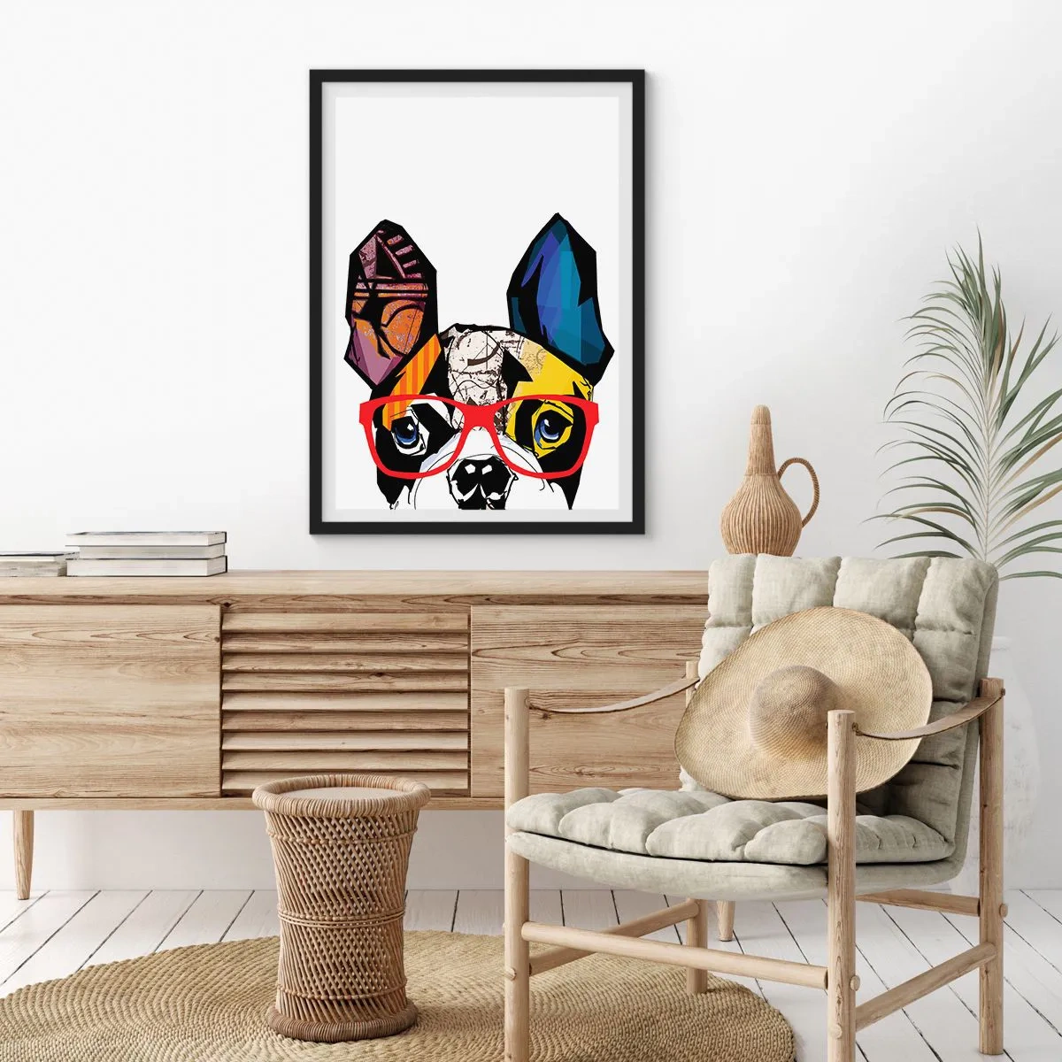 Poszter fehér keretben - Értelmiségi - 40x50 cm