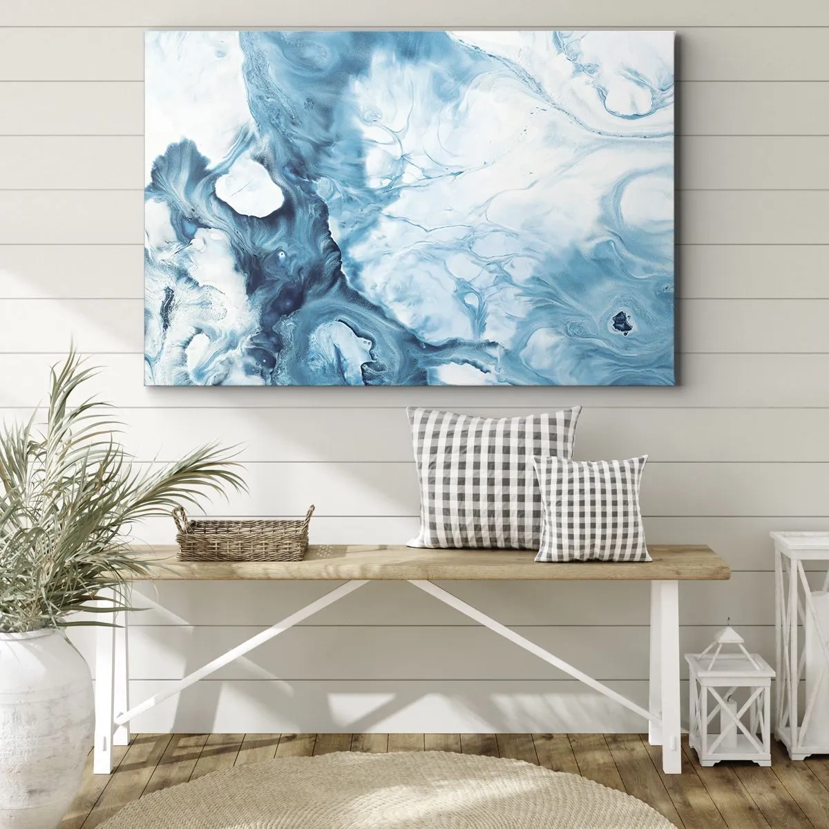Vászonkép - Kékség koncertje - 120x80 cm