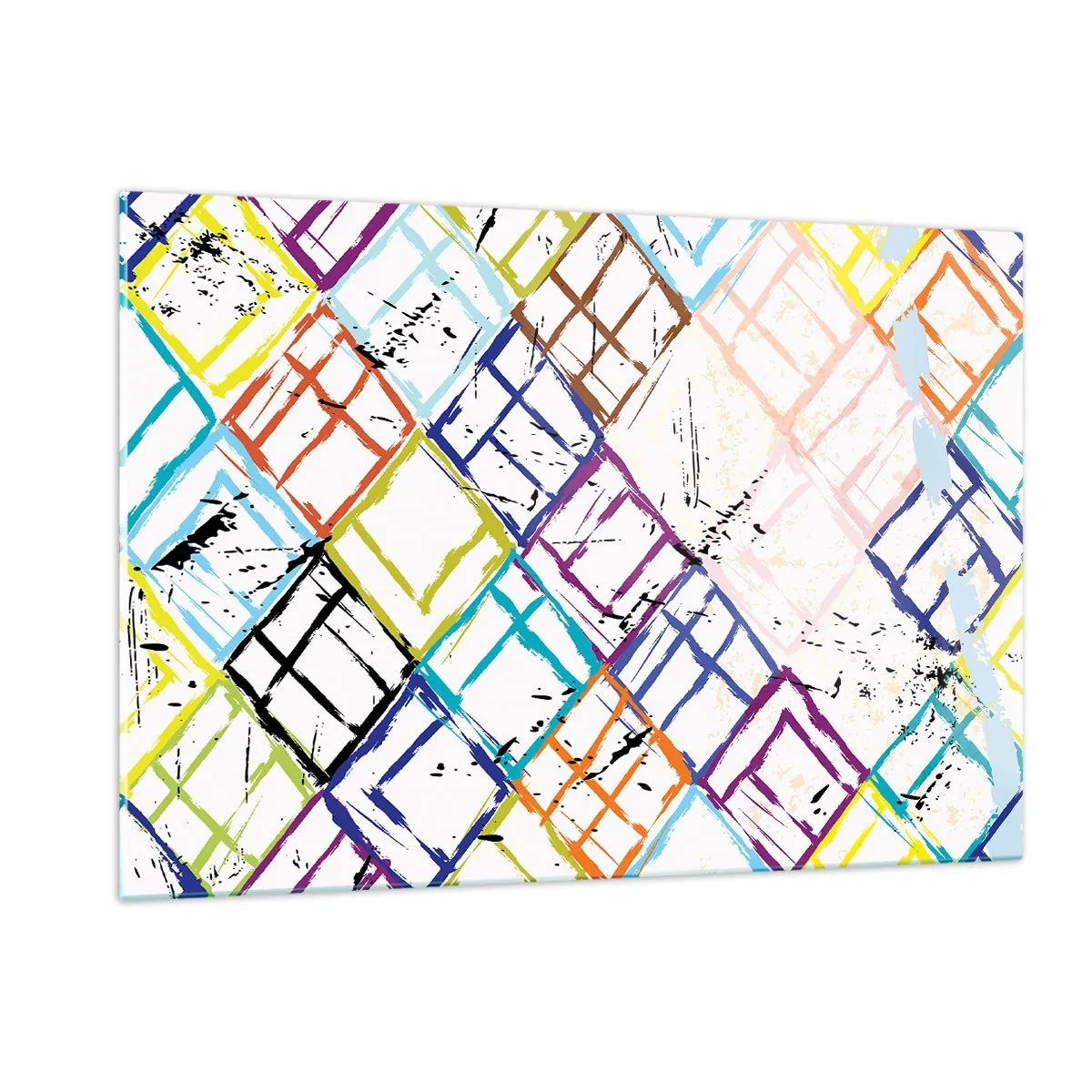 Üveg kép - Bérelhető cellák - 120x80 cm