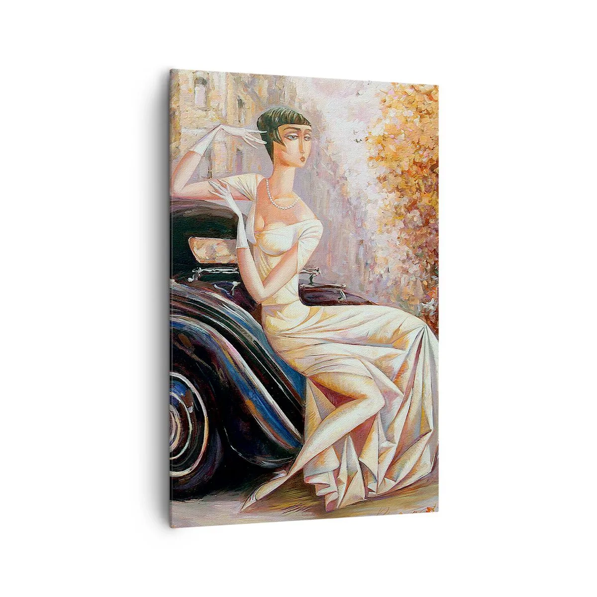 Vászonkép - Elegancia retro stílusban - 80x120 cm