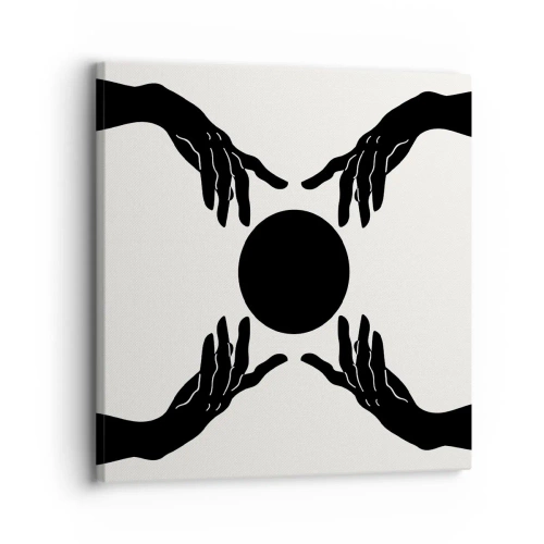 Vászonkép - Egy titkos jel - 30x30 cm