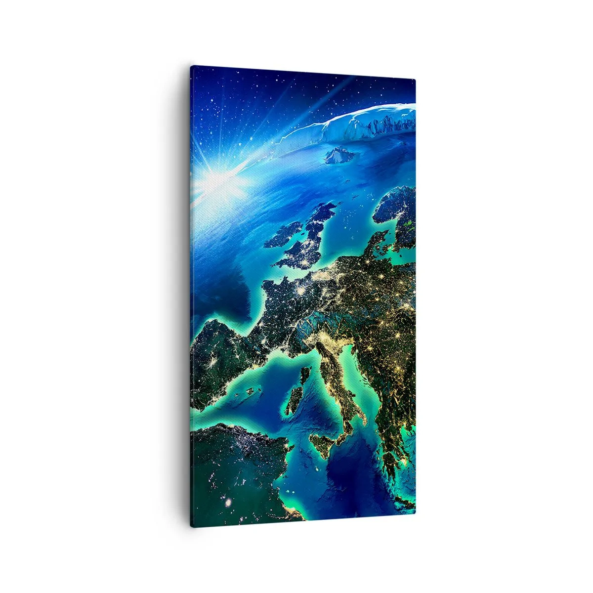 Vászonkép - Ragyogó Európa - 55x100 cm