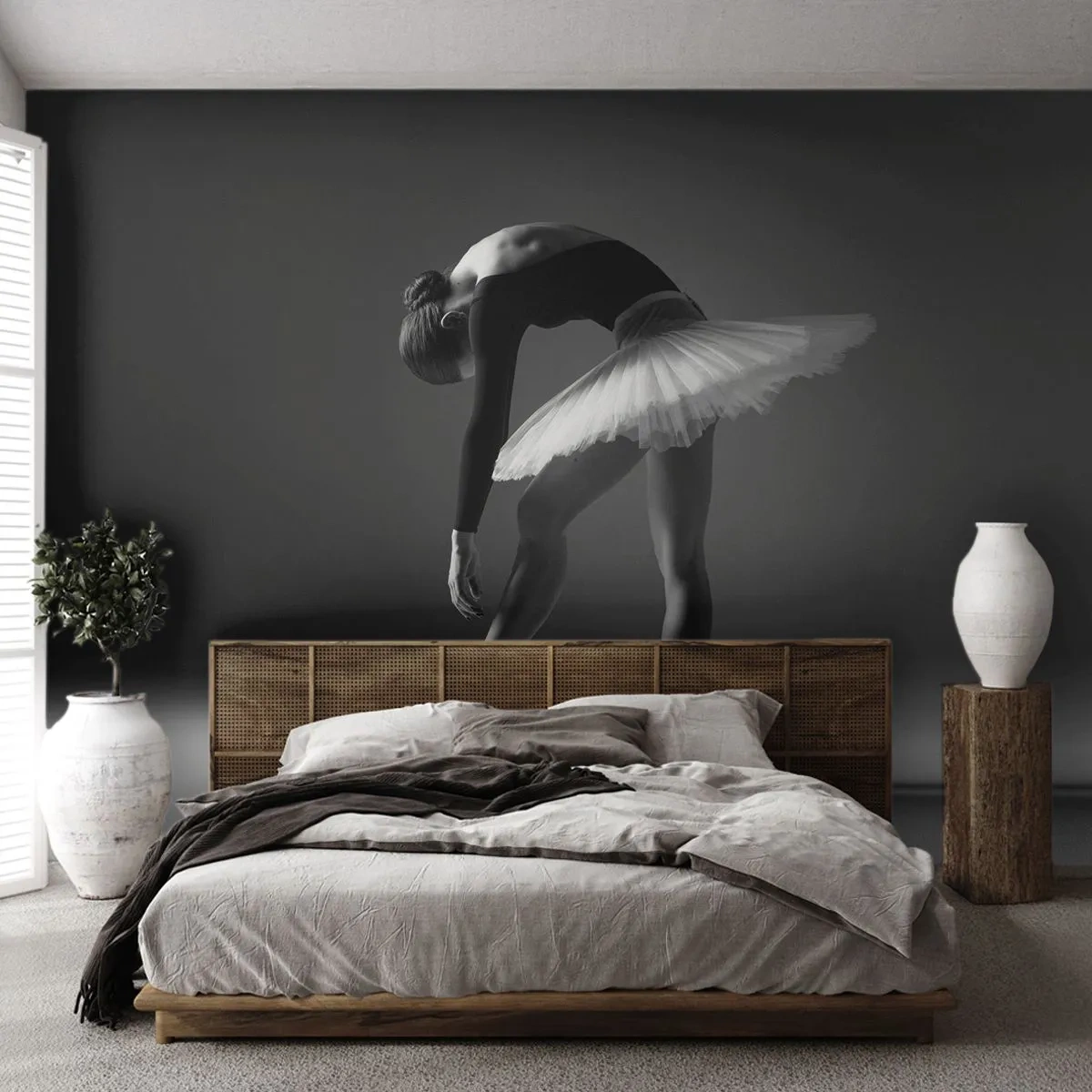 Fotótapéta Premium Sand - Bella balerina - Balerina, Balett, Tánc - 100x70 cm