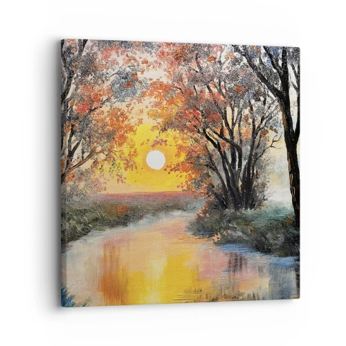 Vászonkép - Őszi hangulat - 30x30 cm