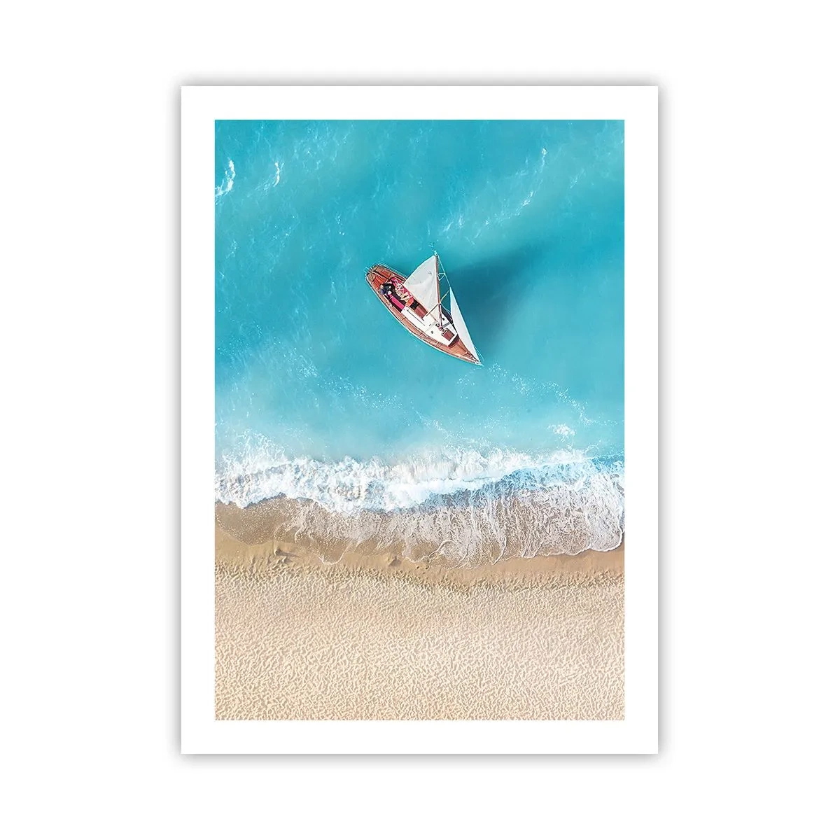 Poszter - A kék és az arany határán - 50x70 cm