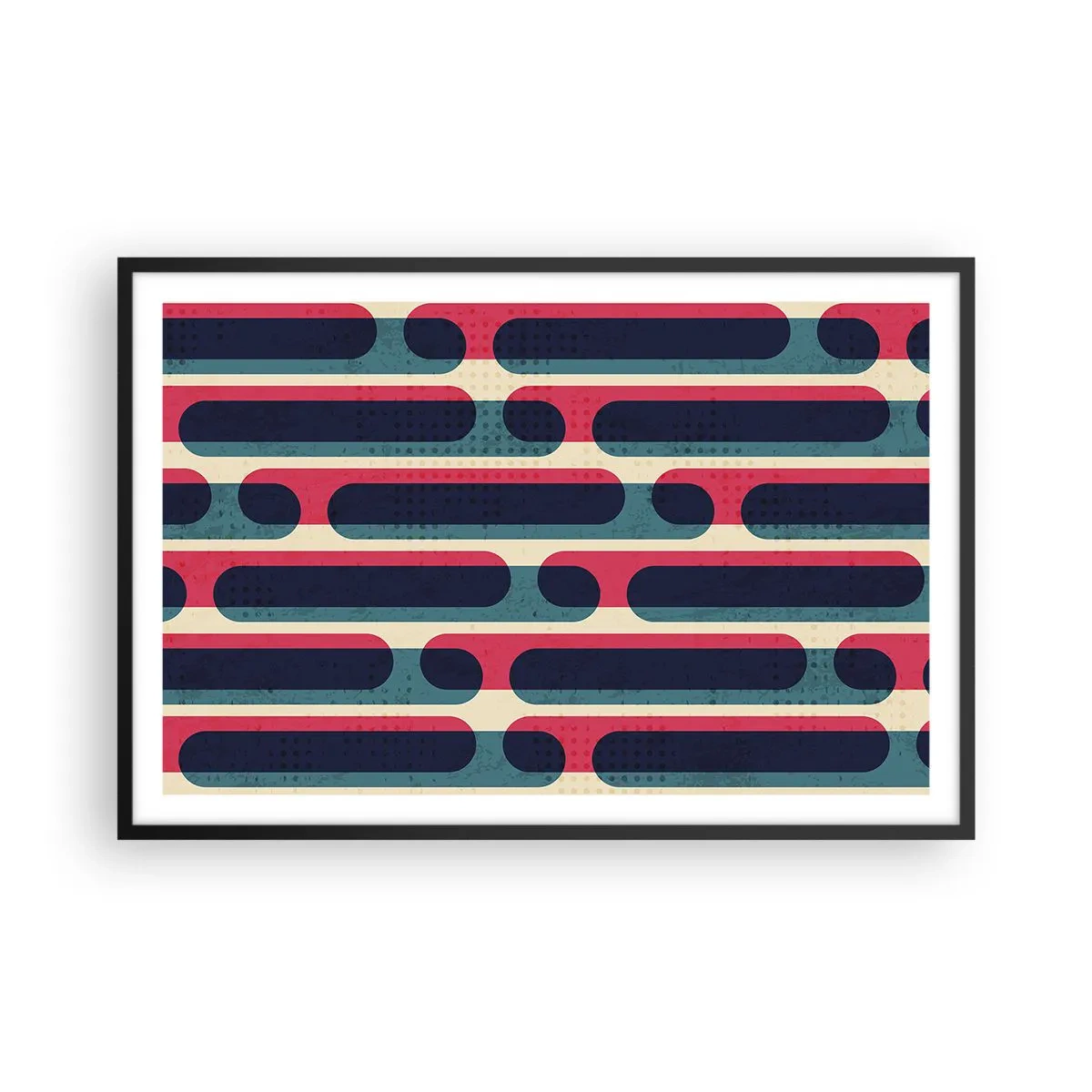 Poszter fehér keretben - Mélységben és előre - 91x61 cm