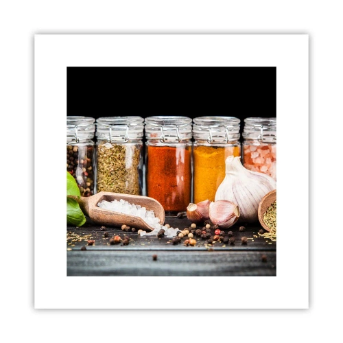 Poszter - Hogy az életnek legyen íze - 30x30 cm