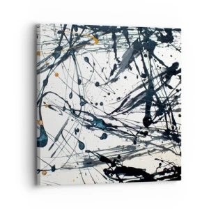 Vászonkép - Expresszionista absztrakció - 30x30 cm