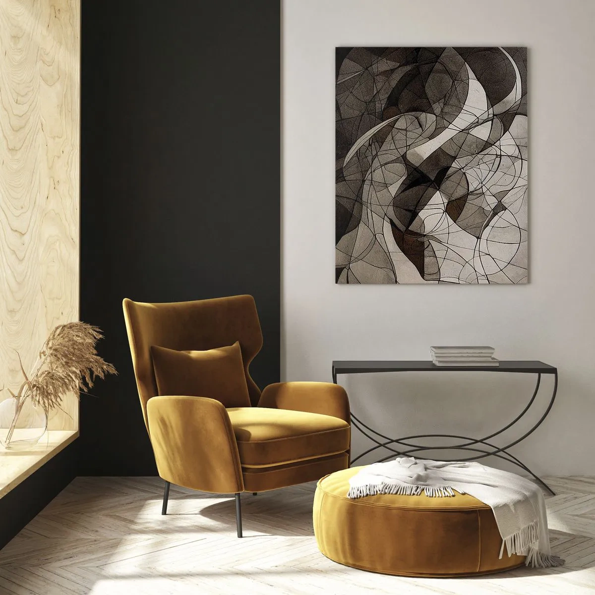 Üveg kép - A föld színeinek keringése - 50x70 cm