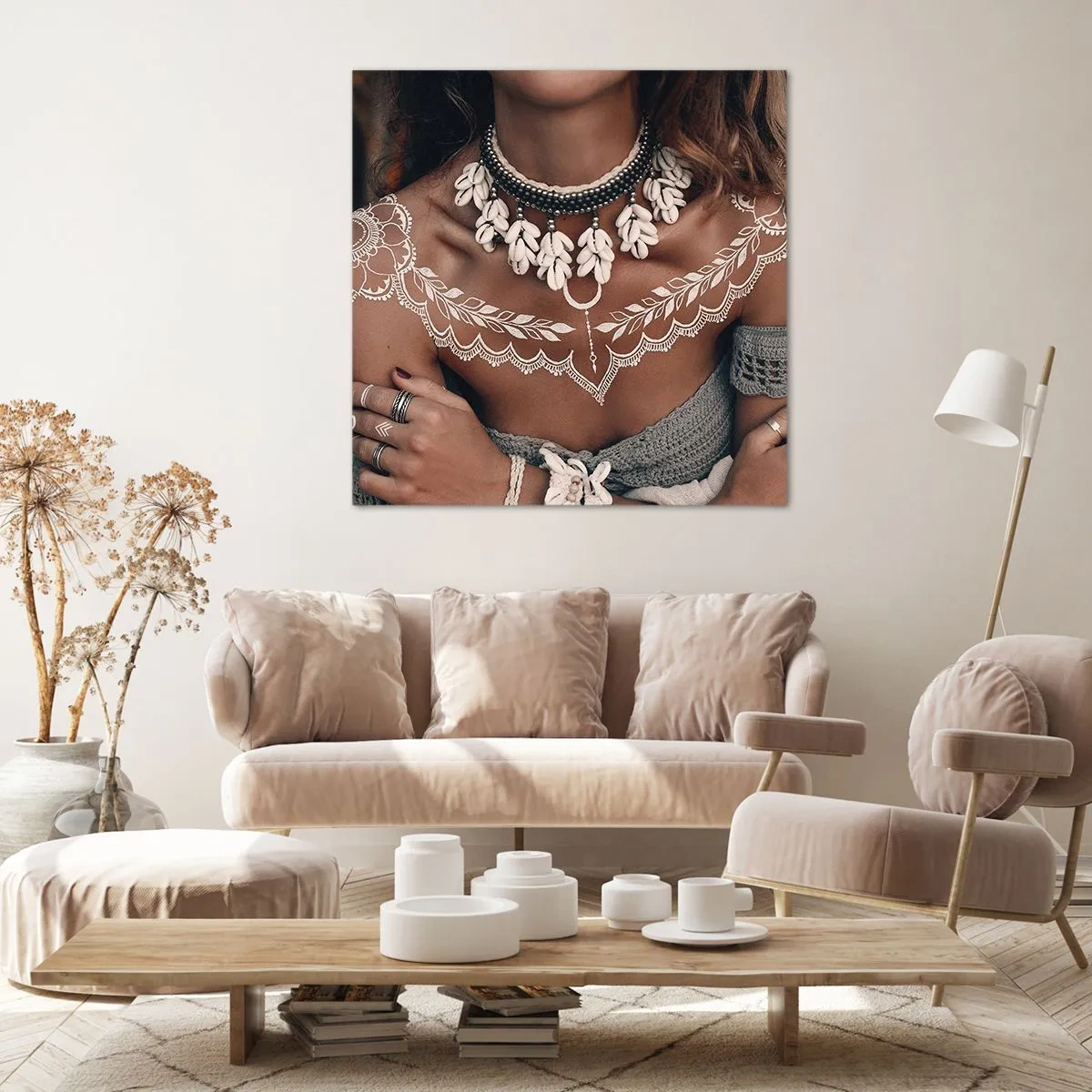 Vászonkép - Talizmánok, a nőiesség rituáléi - 60x60 cm